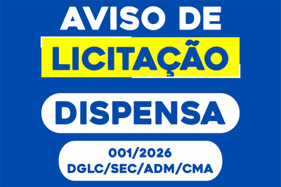 AVISO DE DISPENSA DE LICITAÇÃO