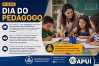 Câmara Municipal de Apuí homenageia profissionais da educação no Dia do Pedagogo