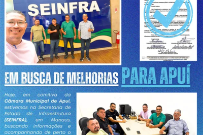 EM BUSCA DE MELHORIAS PARA APUÍ